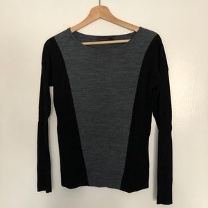 Women’s The Limited Black and Gray Sweater